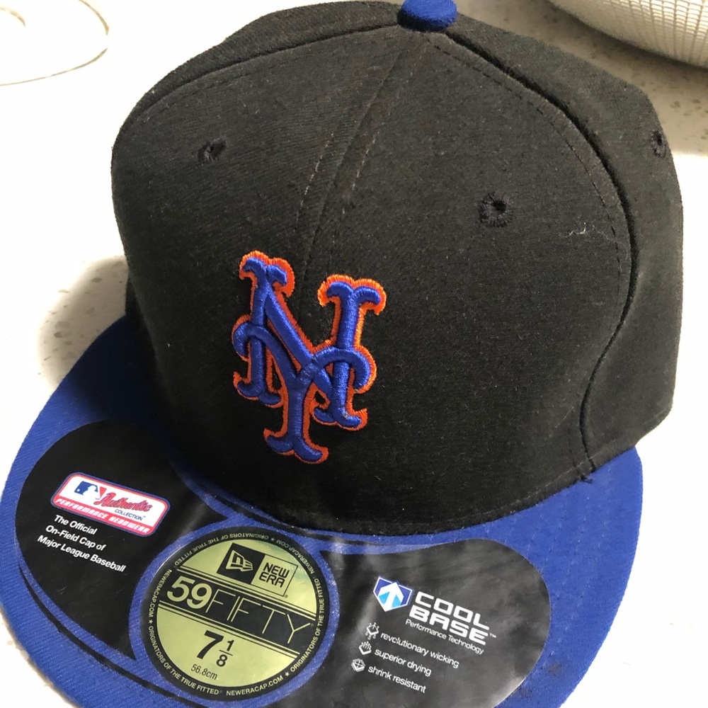 NY METS FITTED HAT
